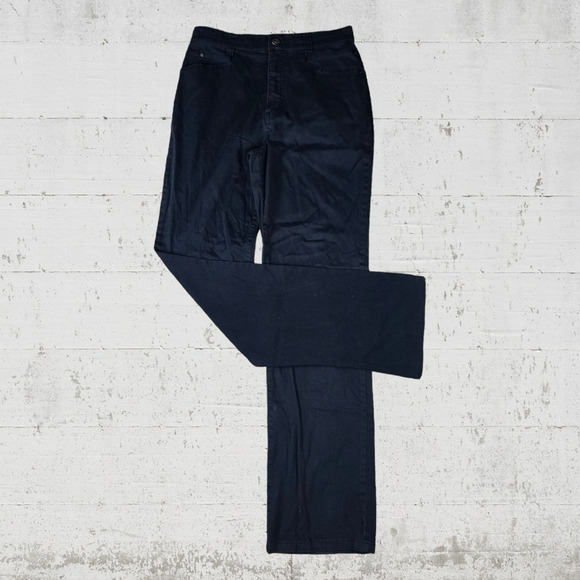 Y2K French Dressing High Rise Chino Straight Bootcut Minimal Twill Pants Size 8 - Picture 8 of 8